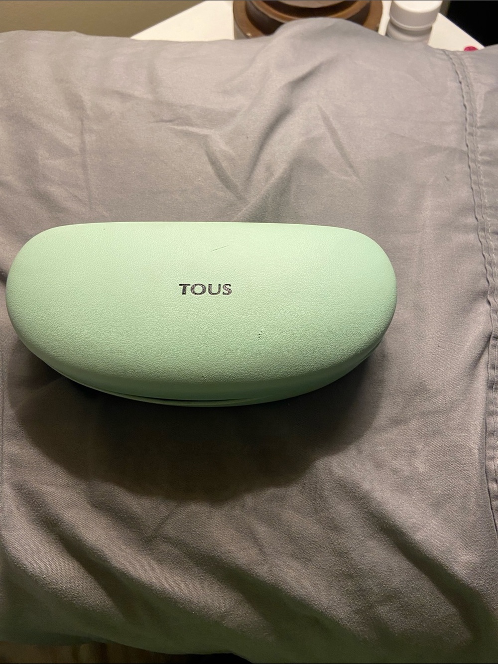 TOUS Mint Green Hard Eyewear Case